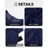 imageHolipick Womens Plus Size High Low Dress Wedding Guest Semi Formal Short Sleeves Long Cocktail Dresses with PocketsNavy Blue