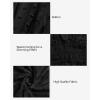 imageWomen Maxi Dresses Boho V Neck Swiss Dot Ruffle Summer Short Sleeve High Waist Tiered Flowy Smocked Cocktail DressesBlack