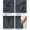 imageHolipick Womens Plus Size Summer Dresses for Women Casual Dress with Pockets ALine Swing Button Down Sleeveless V NeckGray