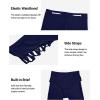 imageHolipick Plus Size Swim Pants for Women Swim Capris High Waisted Swim Leggings UPF 50 Long Swim ShortsNavy Blue Cross