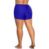 imageHolipick Plus Size Swim Shorts Women High Waisted Bathing Suit Bottoms Tummy Control Swim ShortsRoyal Blue