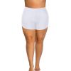 imageHolipick Plus Size Swim Shorts Women High Waisted Bathing Suit Bottoms Tummy Control Swim ShortsWhite