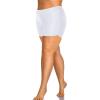 imageHolipick Plus Size Swim Shorts Women High Waisted Bathing Suit Bottoms Tummy Control Swim ShortsWhite