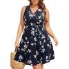 Navy Floral