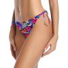 imageHolipick Bikini Bottoms for Women String Bathing Suit Bottom with Moderate Coverage Low Waist Swim BottomFlower