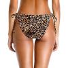 imageHolipick Bikini Bottoms for Women String Bathing Suit Bottom with Moderate Coverage Low Waist Swim BottomLeopard