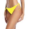 imageHolipick Bikini Bottoms for Women String Bathing Suit Bottom with Moderate Coverage Low Waist Swim BottomLight Yellow