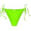 imageHolipick Bikini Bottoms for Women String Bathing Suit Bottom with Moderate Coverage Low Waist Swim BottomNeon Green