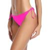 imageHolipick Bikini Bottoms for Women String Bathing Suit Bottom with Moderate Coverage Low Waist Swim BottomPink