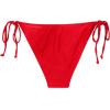 imageHolipick Bikini Bottoms for Women String Bathing Suit Bottom with Moderate Coverage Low Waist Swim BottomRed