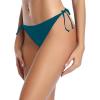 imageHolipick Bikini Bottoms for Women String Bathing Suit Bottom with Moderate Coverage Low Waist Swim BottomTeal