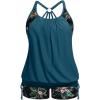 Teal and Floral