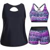 Black Purple Tribal