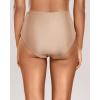 imageHolipick Bathing Suit Bottoms for Women  High Waisted Bikini Bottoms Ruched Tummy Control Swimsuit BottomGold