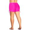 imageHolipick Womens Plus Size Swim Shorts High Waisted Bathing Suit Bottoms Sporty Tummy Control Swimsuit ShortsHot Pink