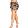 imageHolipick Womens Plus Size Swim Shorts High Waisted Bathing Suit Bottoms Sporty Tummy Control Swimsuit ShortsLeopard