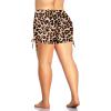 imageHolipick Womens Plus Size Swim Shorts High Waisted Bathing Suit Bottoms Sporty Tummy Control Swimsuit ShortsLeopard