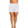 imageHolipick Womens Plus Size Swim Shorts High Waisted Bathing Suit Bottoms Sporty Tummy Control Swimsuit ShortsWhite