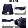 image7quot Swim Shorts Women  High Waisted Bathing Suit Shorts Tummy Control Boy Short Swimsuits Lace 2025 Swimwear BottomNavy Blue