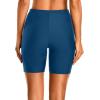 imageHolipick 7quot Swim Shorts Women High Waisted Bathing Suit Shorts Swimsuit Boy Short Long Swimwear BottomClassic Blue