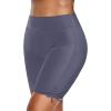 imageHolipick 7quot Swim Shorts Women High Waisted Bathing Suit Shorts Swimsuit Boy Short Long Swimwear BottomDark Grey a