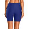 imageHolipick 7quot Swim Shorts Women High Waisted Bathing Suit Shorts Swimsuit Boy Short Long Swimwear BottomPrussian Blue