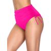 imageHolipick Swimsuit Bottoms for Women  High Waisted Bikini Bottoms Tie Side Tummy Control Bathing Suit BottomHot Pink