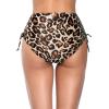 imageHolipick Swimsuit Bottoms for Women  High Waisted Bikini Bottoms Tie Side Tummy Control Bathing Suit BottomLeopard
