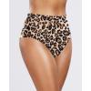 imageHolipick Women Bathing Suit Bottoms  High Waisted Bikini Bottoms Full Coverage Tummy Control Swim BottomLeopard