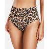 imageHolipick Women Bathing Suit Bottoms  High Waisted Bikini Bottoms Full Coverage Tummy Control Swim BottomLeopard