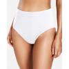 imageHolipick Women Bathing Suit Bottoms  High Waisted Bikini Bottoms Full Coverage Tummy Control Swim BottomWhite 1