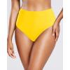 imageHolipick Women Bathing Suit Bottoms  High Waisted Bikini Bottoms Full Coverage Tummy Control Swim BottomYellow
