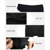 imageHolipick Women Swim Shorts 6quot High Waisted Boy Shorts Swimsuit Tummy Control Long Board Shorts Bathing Suit BottomsBlack
