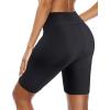 imageHolipick Women Swim Shorts 6quot High Waisted Boy Shorts Swimsuit Tummy Control Long Board Shorts Bathing Suit BottomsBlack