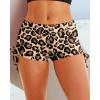 imageHolipick Women Swim Shorts Tummy Control Swim Bottoms Boyleg Swimsuits Shorts Bathing Suit Bikini BottomsLeopard