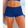 imageHolipick Women Swim Shorts Tummy Control Swim Bottoms Boyleg Swimsuits Shorts Bathing Suit Bikini BottomsRoyal Blue