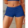 imageHolipick Women Swim Shorts Tummy Control Swim Bottoms Boyleg Swimsuits Shorts Bathing Suit Bikini BottomsRoyal Blue