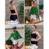imageHolipick Women Swim Shorts Tummy Control Swim Bottoms Boyleg Swimsuits Shorts Bathing Suit Bikini BottomsSolid Black