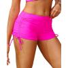 imageHolipick Women Swim Shorts Tummy Control Swim Bottoms Boyleg Swimsuits Shorts Bathing Suit Bikini BottomsHot Pink