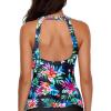 imageHolipick High Neck Tankini Top Bathing Suit Tops for Women Tummy Control Tank Tops SwimsuitsMulti Floral