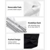 imageHolipick Women High Waisted Bikini Set Two Piece Swimsuit Tummy Control Bathing Suit Vintage Halter SwimwearBlack White Stripe