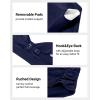 imageHolipick Women High Waisted Bikini Set Two Piece Swimsuit Tummy Control Bathing Suit Vintage Halter SwimwearNavy Blue