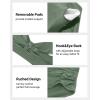 imageHolipick Women High Waisted Bikini Set Two Piece Swimsuit Tummy Control Bathing Suit Vintage Halter SwimwearOlive Green