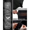 imageHolipick Womens One Shoulder One Piece Swimsuit Cutout Bathing Suits Mesh Slimming Swimwear for Teen GirlsBlack and White
