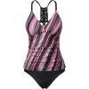 Pink Diagonal Stripe