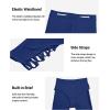 imageHolipick Plus Size Swim Pants for Women Swim Capris High Waisted Swim Leggings UPF 50 Long Swim ShortsGrey Cross