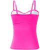 imageHolipick Tankini Top for Women Twist Front Bandeau Swimsuit Tummy Control Bathing Suit Top Only No BottomHot Pink