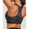 imageHolipick Womens Sports Bra Bikini Tops Racerback Swim Top Scoop Neck Bathing Suits Top Modest Padded Crop Tops Swimsuit OnlyCamo