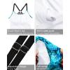 imageHolipick Womens Tankini Swim Top Only Tankini Bathing Suit Tops No BottomAquamarine Leaf