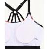 imageHolipick Womens Tankini Swim Top Only Tankini Bathing Suit Tops No BottomBlack Floral